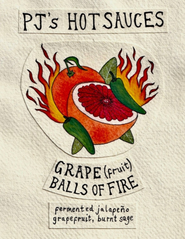 Grape (fruit) Balls of Fire